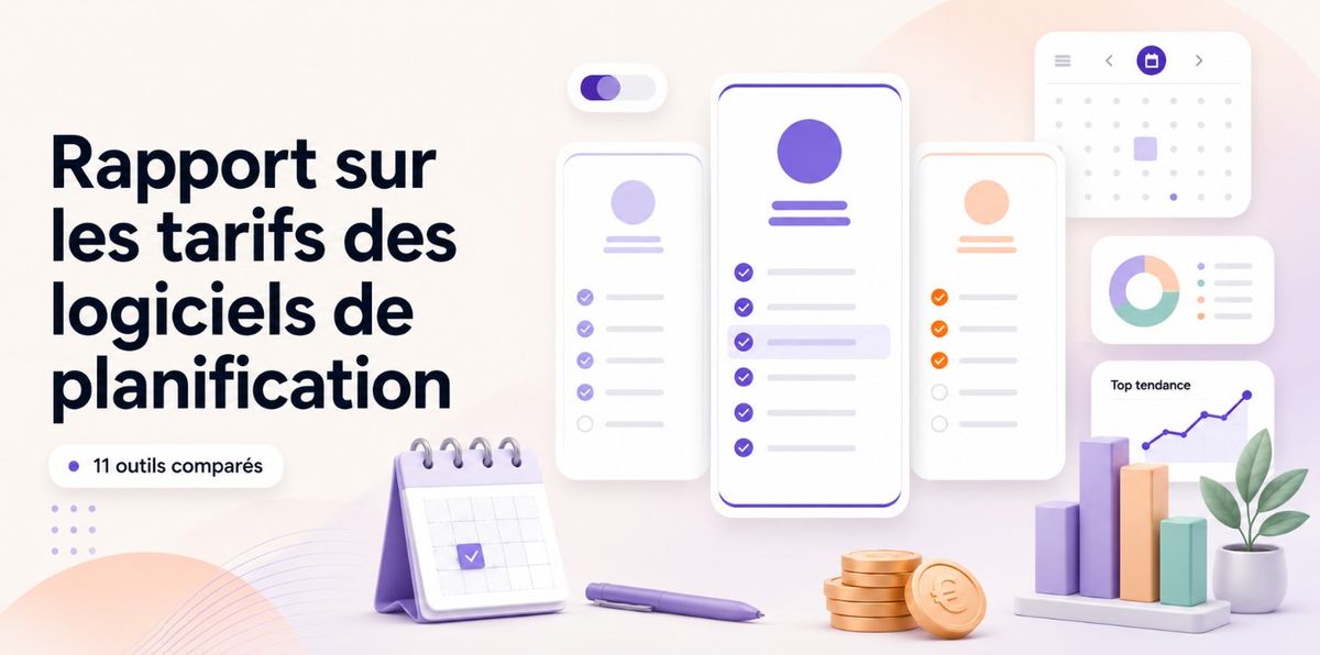 Rapport sur les tarifs des logiciels de planification